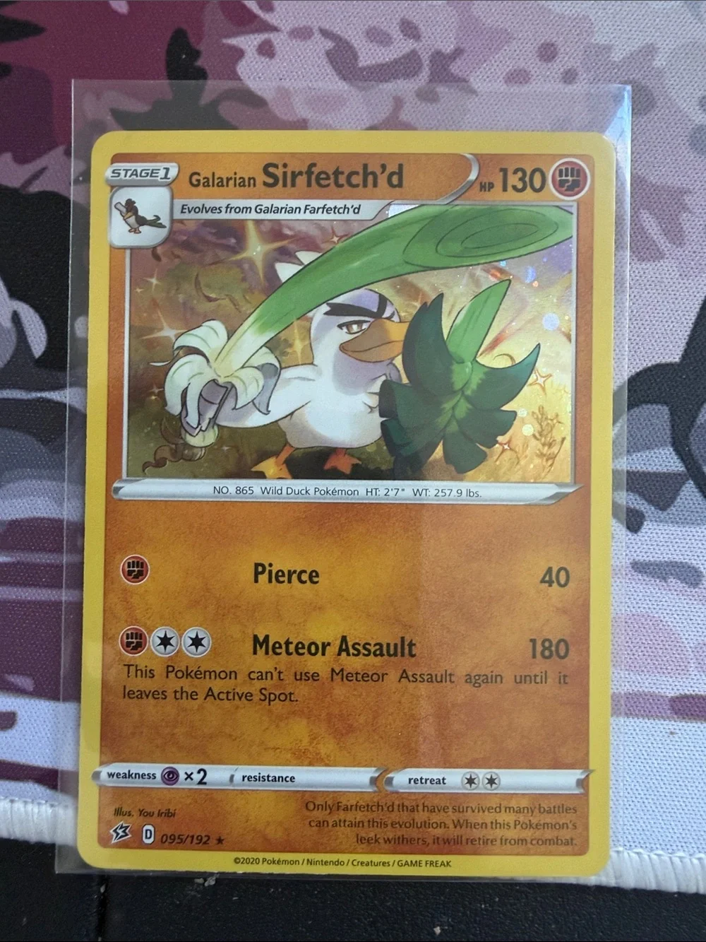 Farfetch'd & Galarian Sirfetch'd Pokémon Lot | Reverse Holo Cards ✨5/$25✨